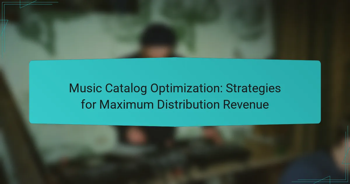 Music Catalog Optimization: Strategies for Maximum Distribution Revenue